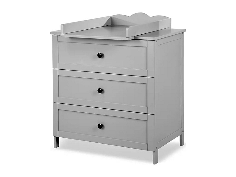 Dětská postýlka Klups Oliver šedá