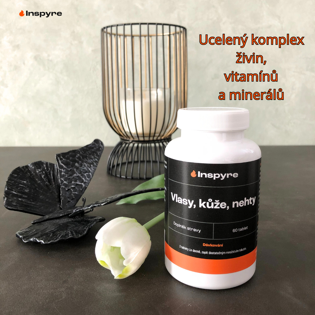 Vlasy, kůže, nehty, 60 tablet