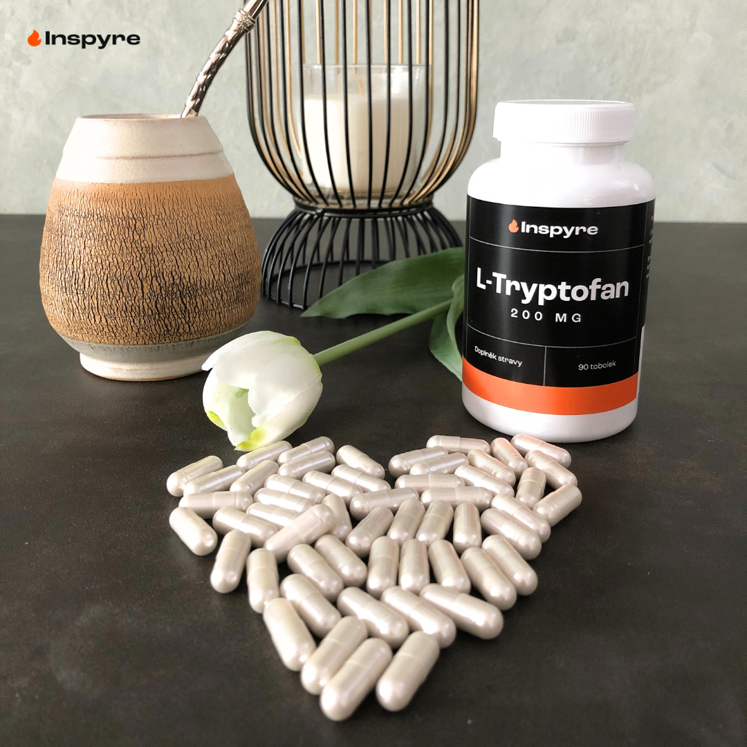L-Tryptofan 200 mg, 90 tobolek