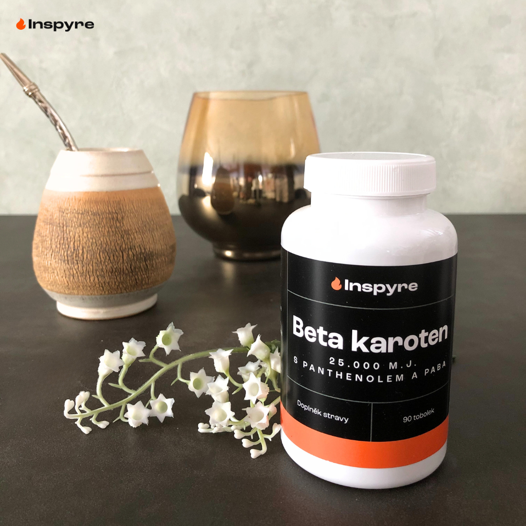 Beta karoten 25 000 m.j. + Panthenol + PABA, 90 tobolek