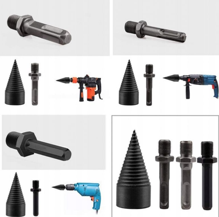 ŠTÍPACÍ TRN - Vrták na štípání dřeva