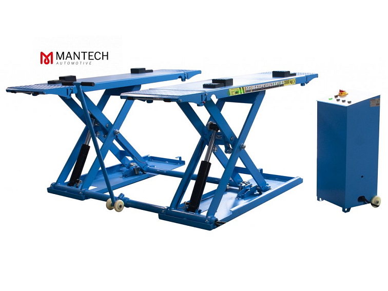 Nožnicový zdvihák KPN-3500 - Elektromagnetické západky- bez potreby kompresora