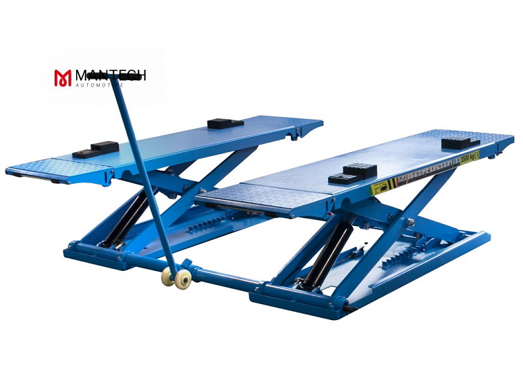 Nožnicový zdvihák KPN-3500 - Elektromagnetické západky- bez potreby kompresora