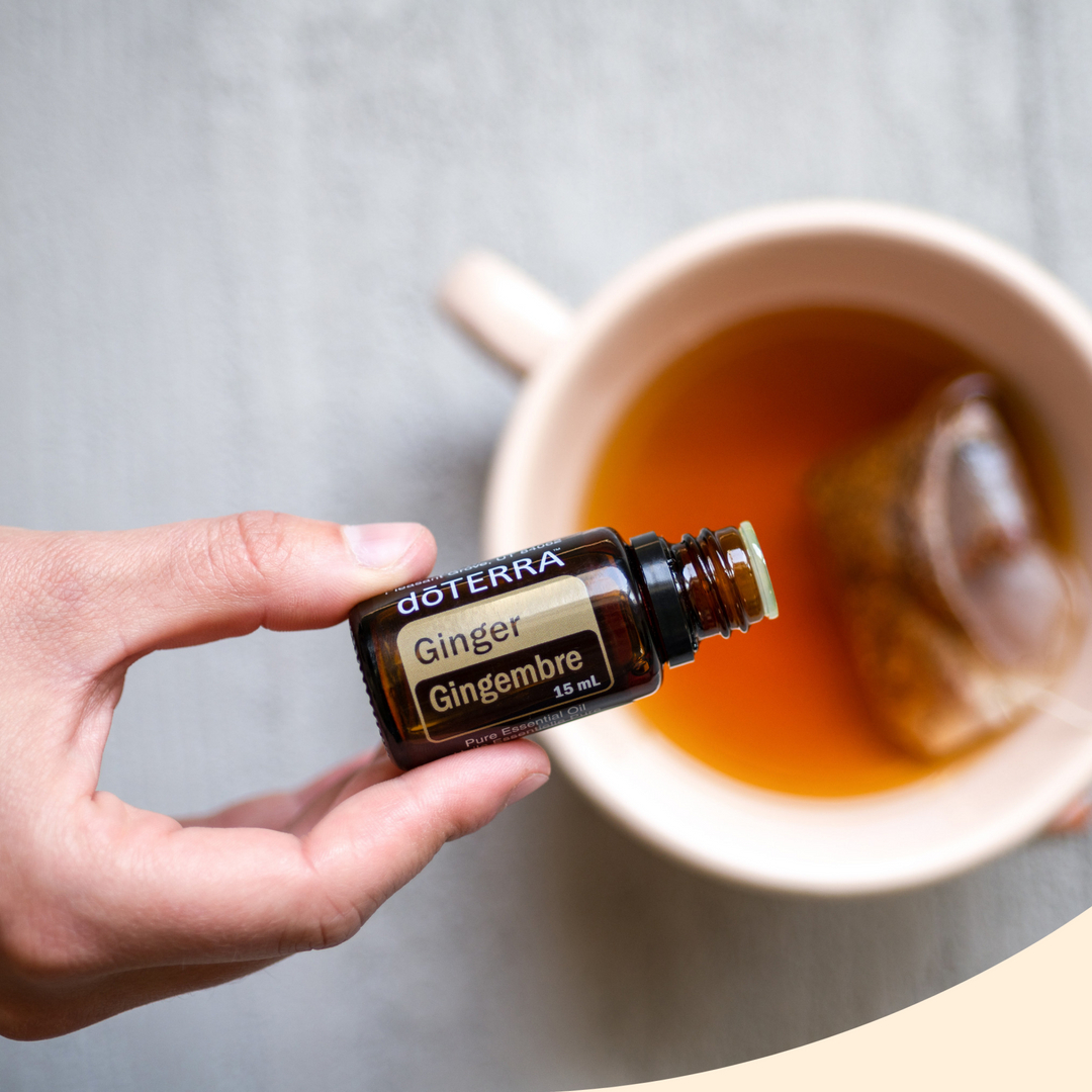 Ginger 15 ml (Zázvor) - olej obdarovania mocou