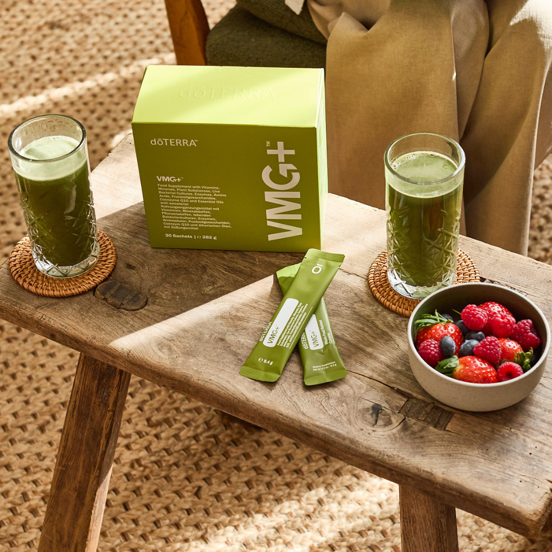 VMG+™ prírodný multivitamín v prášku – 30 dávok | Vegánsky, bez lepku, 70+ zložiek