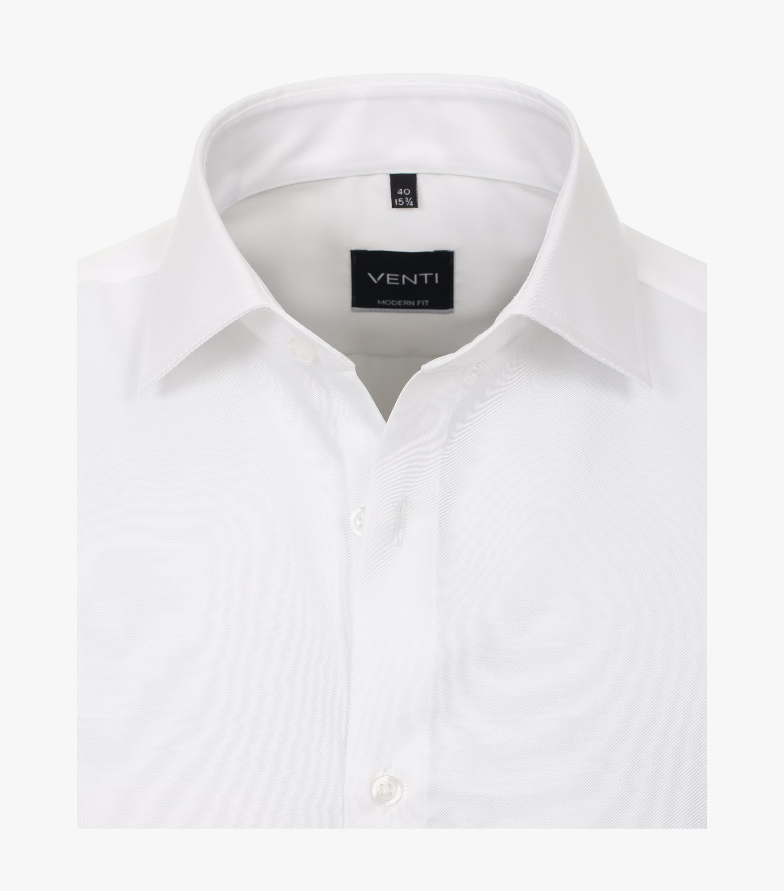 Biela pánska košeľa, Non-iron, Modern (Slim) fit
