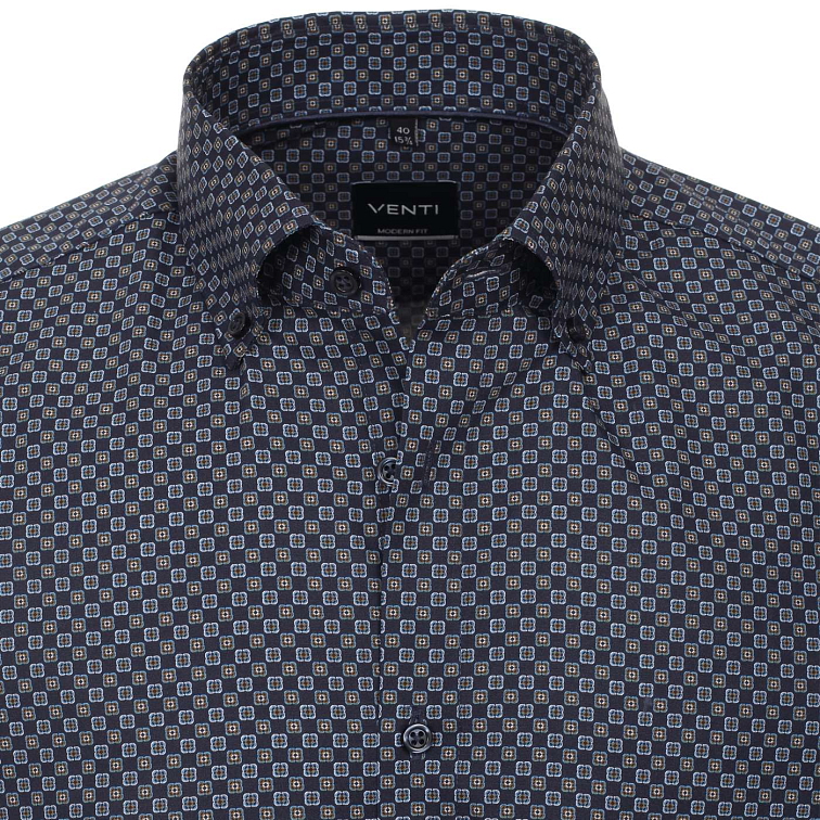 Vzorovaná pánska košeľa, Modern (Slim) fit