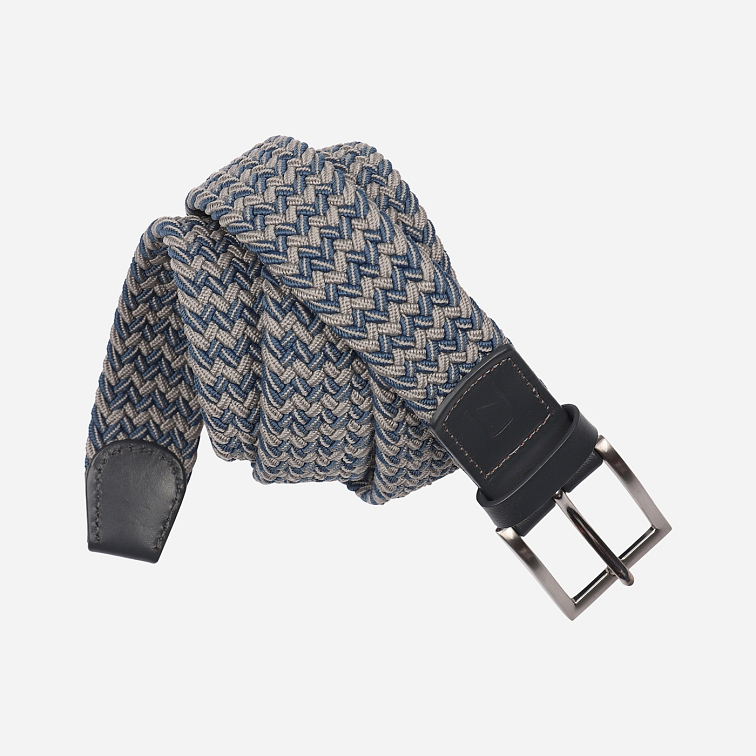 Modrý elastický opasok