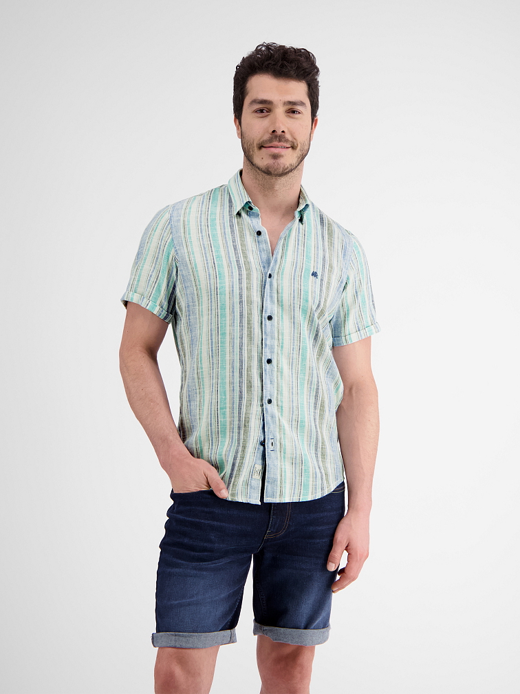 Pruhovaná letná košeľa