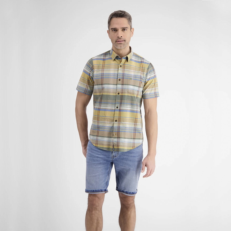 Bavlnená košeľa s krátkym rukávom