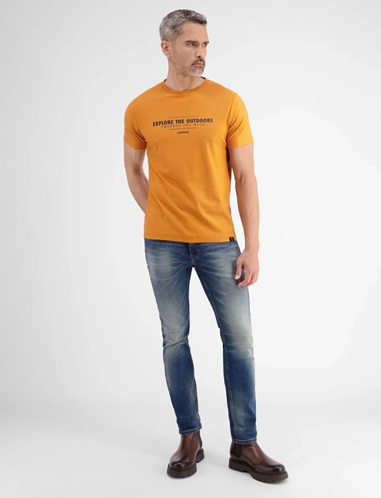 Oranžové pánske tričko