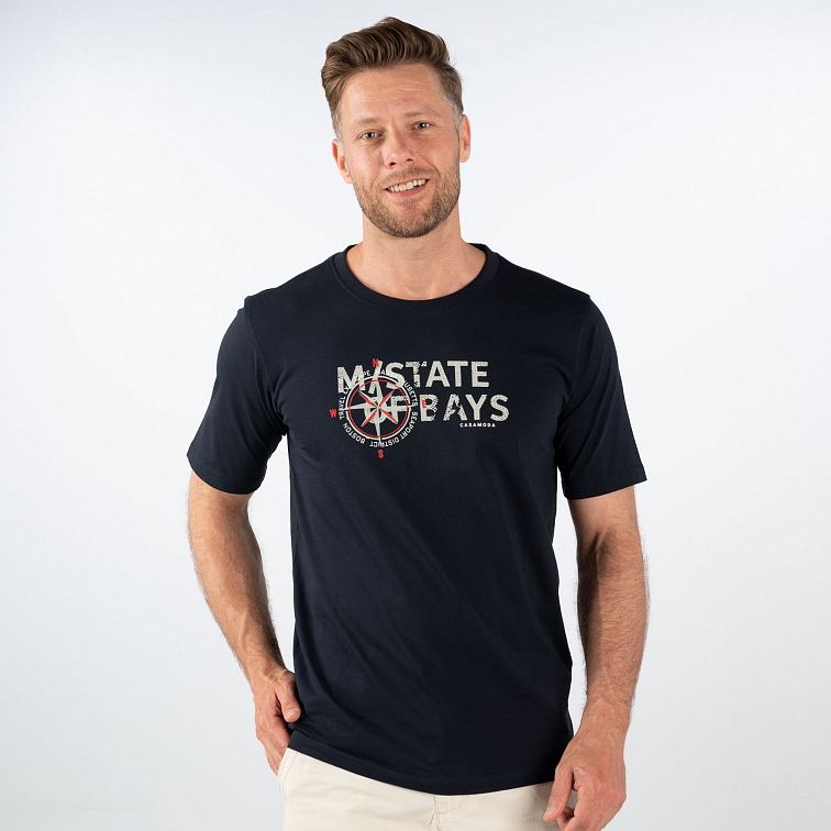 Modré pánske tričko