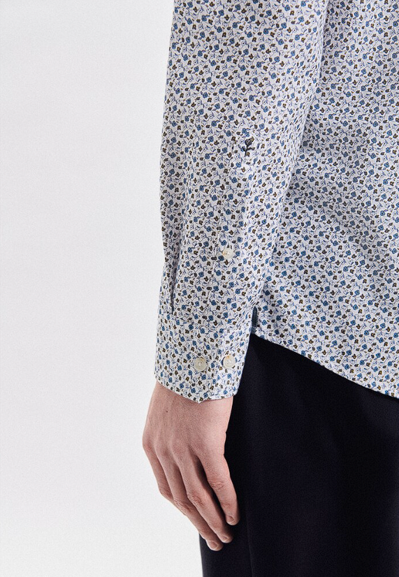 Vzorovaná pánska košeľa, Regular fit