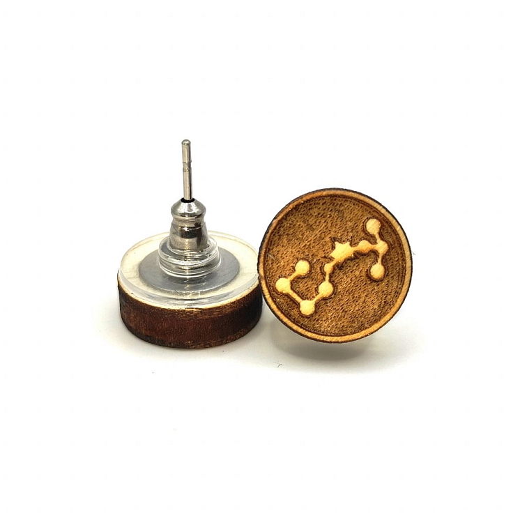 Náušnice souhvězdí ŠTÍR