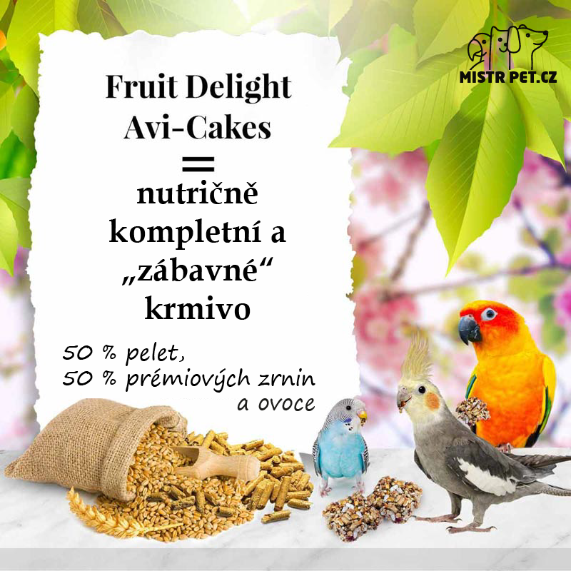 Lafeber AVI-CAKES Fruit Delight Parakeet