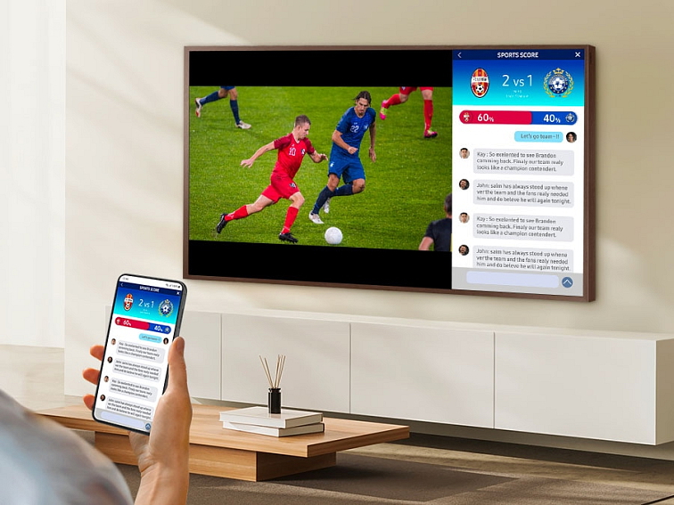 43" Samsung QE43LS03D Frame