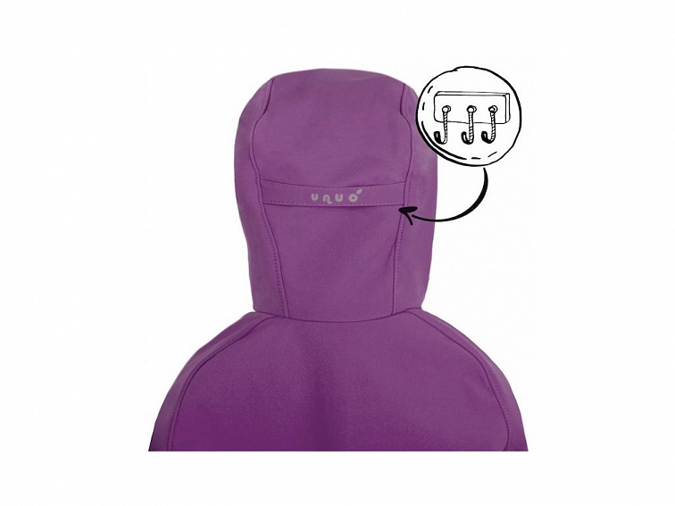 Unuo dievčenská softshellová bunda s fleecom Jednorožce