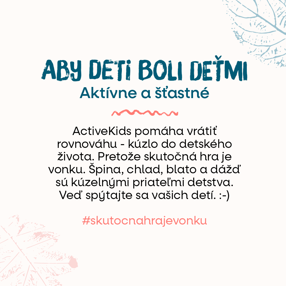 Activekids multifunkčná šatka Skutočná hra