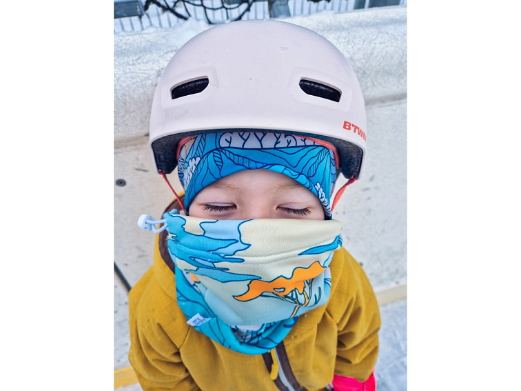 ActiveKids fleecový nákrčník Skutočná hra