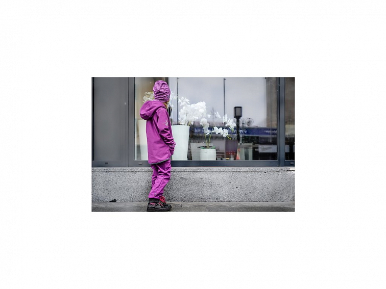 Unuo rastúca detská softshellová bunda s fleecom Cross Sharp