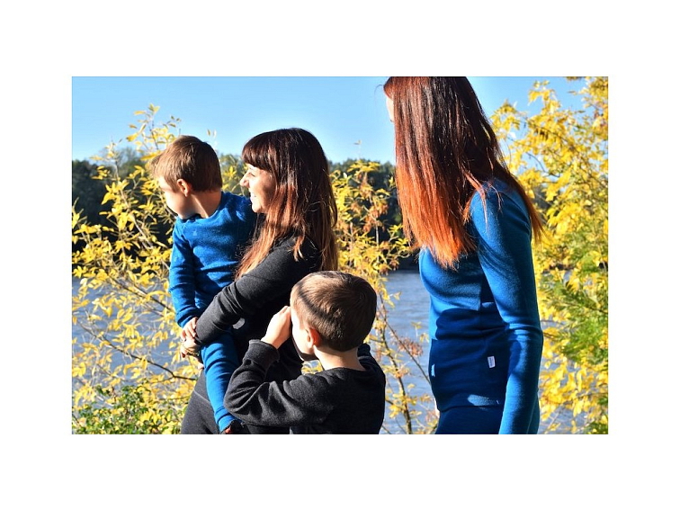 ActiveKids Merino rastúce detské tričko