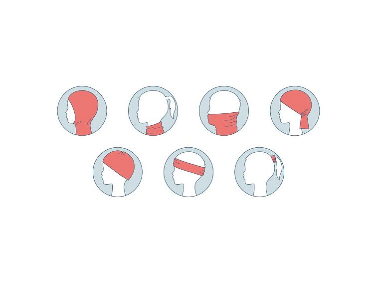 ActiveKids univerzálna šatka tenká Vetvičky