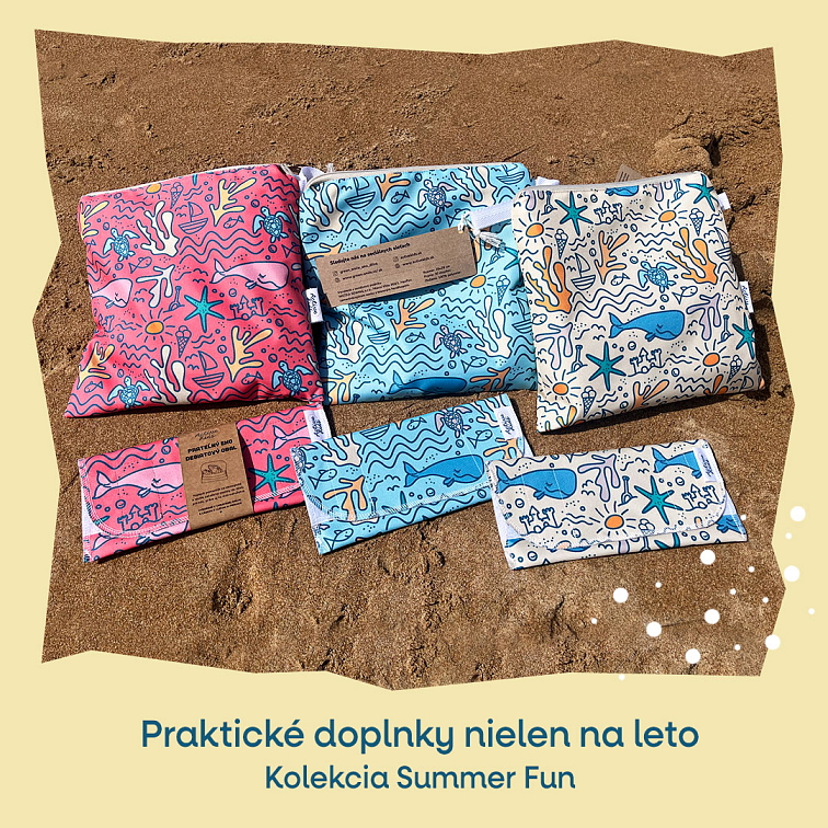 ActiveKids vodeodolný ekologický obal na desiatu Summer Fun