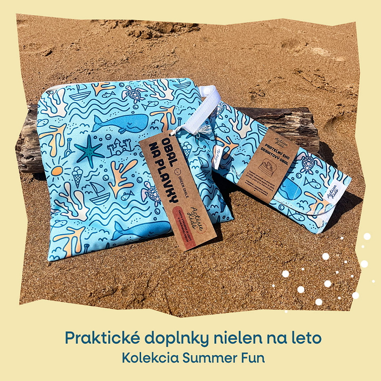 ActiveKids nepremokavý obal na mokré plavky Summer Fun