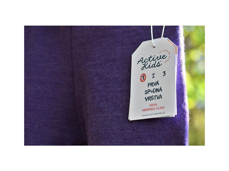 ActiveKids Merino rastúce detské spodky pre najmenších