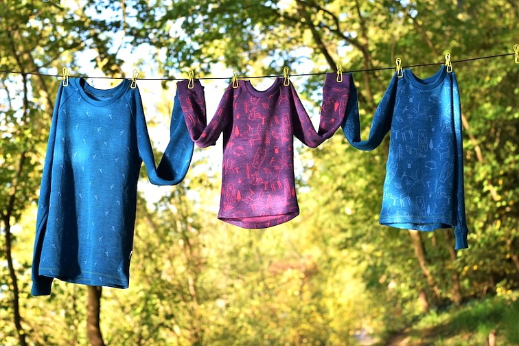 Activekids Merino detské termo spodky - Lesné zvieratká