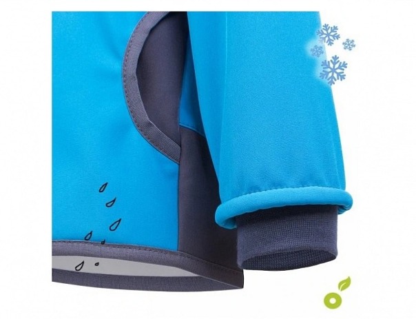 Unuo detská softshellová bunda s fleecom Metricon