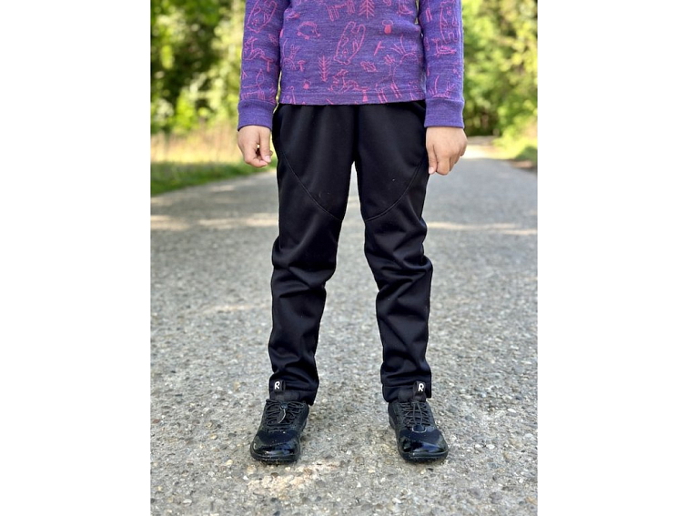 ActiveKids detské softshellové nohavice pružné SLIM