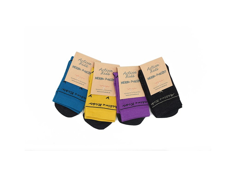 ActiveKids Merino ponožky barefoot Vetvičky
