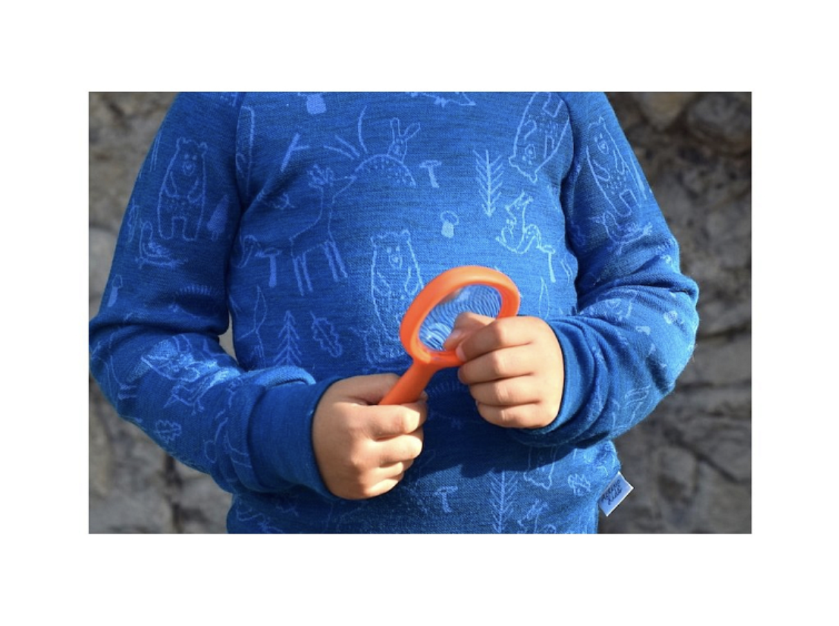 Devold Merino detské ponožky stredne hrubé trekingové Multi Medium