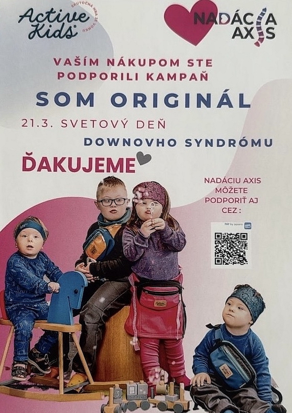 ActiveKids peňaženka pre krajší svet Som originál