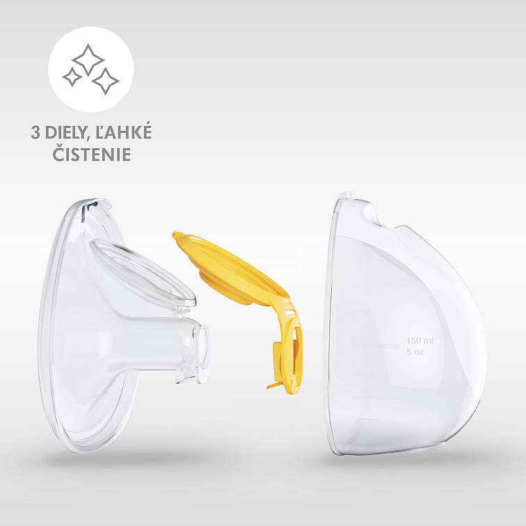 Medela 2x Prsný nadstavec Hands-Free