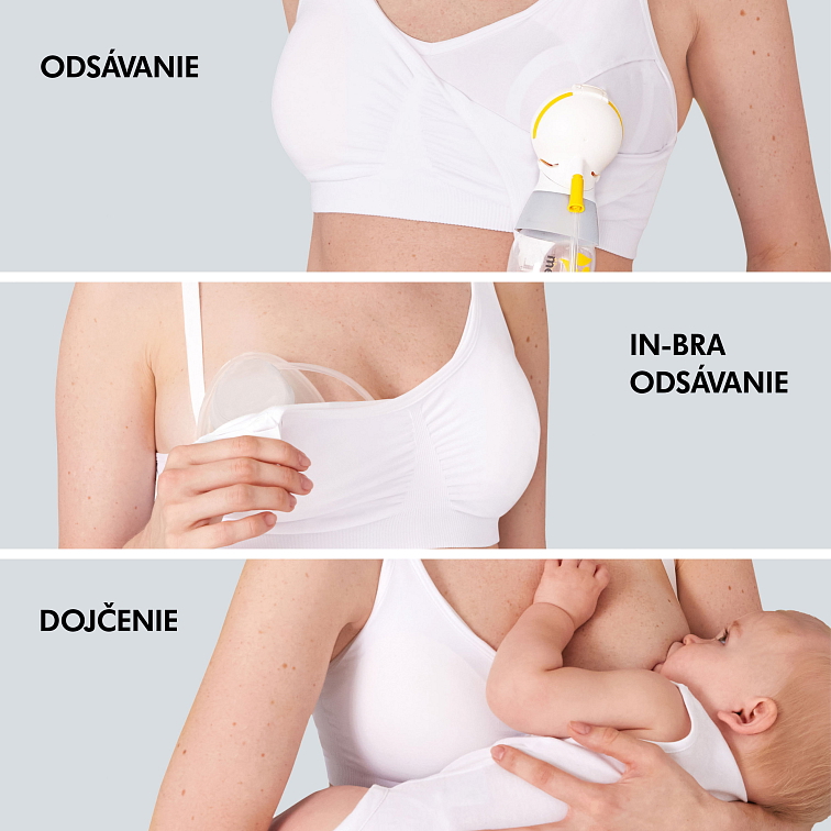 Medela Podprsenka 3v1 pre dojčenie a odsávanie
