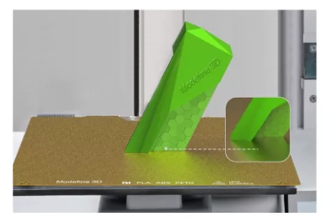 Modefine 3D zlatá obojstranná zrnitá PEI doska pre Bambu Lab A1 mini