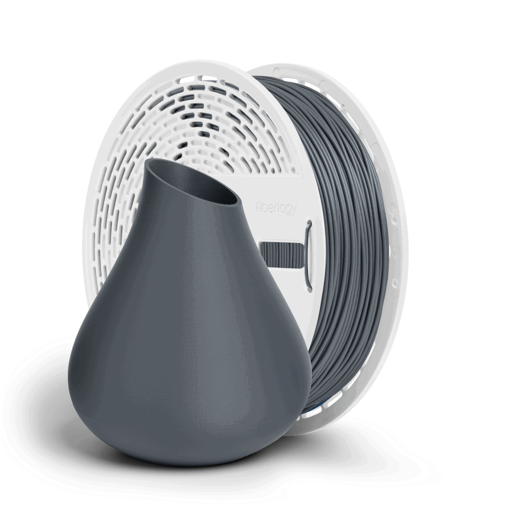 Fiberlogy Matte PET-G sivá 1,75mm 850g