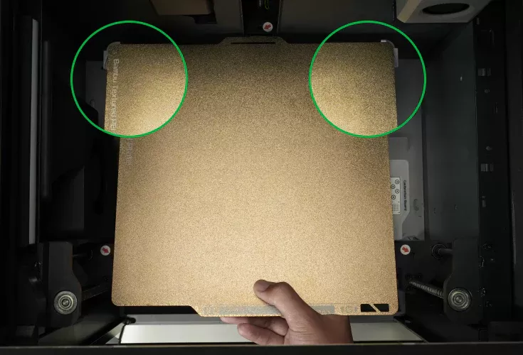 Bambu Lab Textured PEI Plate, zrnitý plát, zlatý