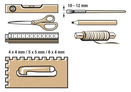 Pracovní postup Elastolith