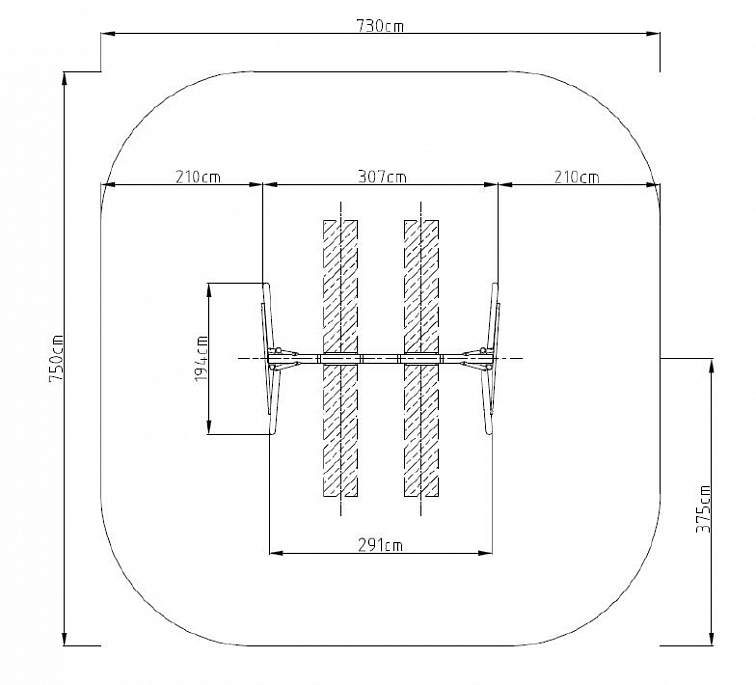 Dětská houpačka MATHIAS