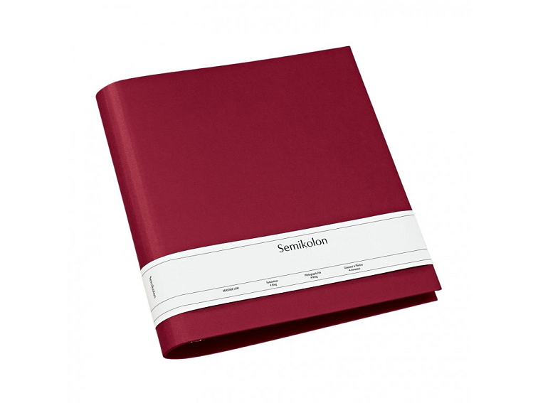 FOTOALBUM - 4 kroužky / BURGUNDY