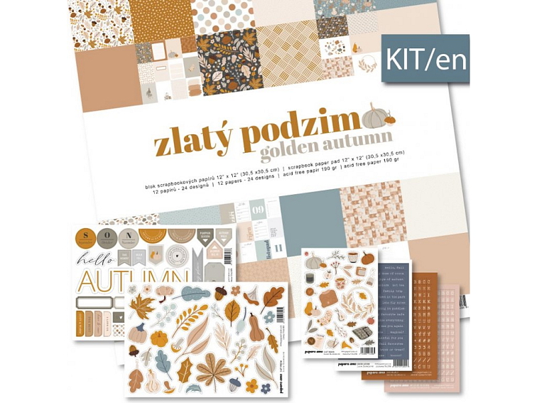 PAGE KIT - GOLDEN AUTUMN