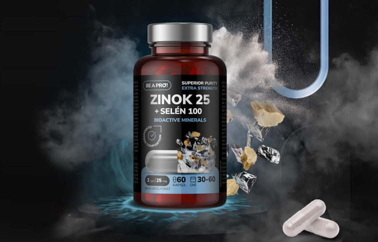 ZINOK 25 + SELÉN 100 BIOACTIVE MINERALS