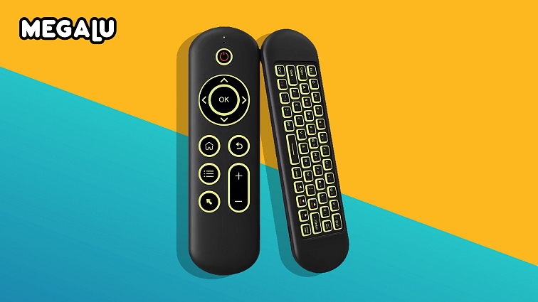 Chytrý ovladač AMO s funkcí AirMouse a klávesnicí