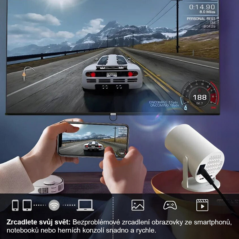 Domácí kino projektor MEGALU Junior