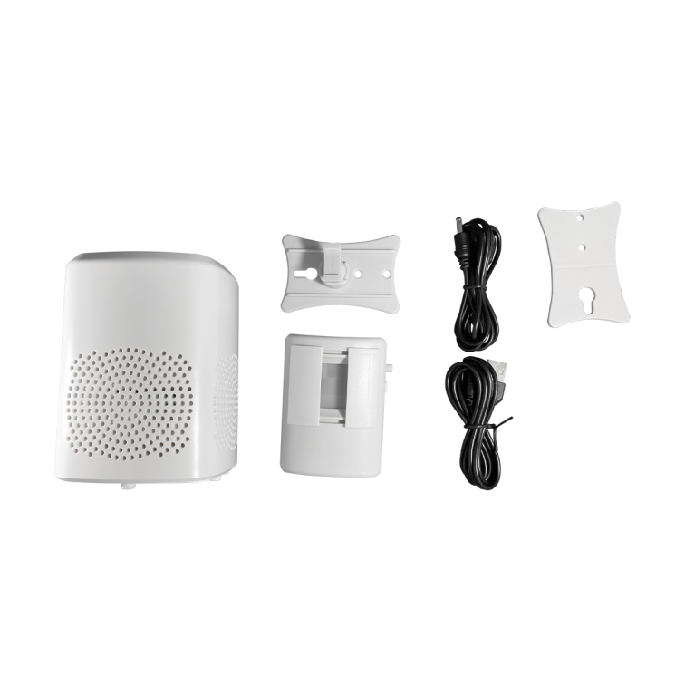 Bezdrátový PIR pohybový alarm MEGALU Strážce – 120 dB siréna + štěkot psa, až 300 m dosah