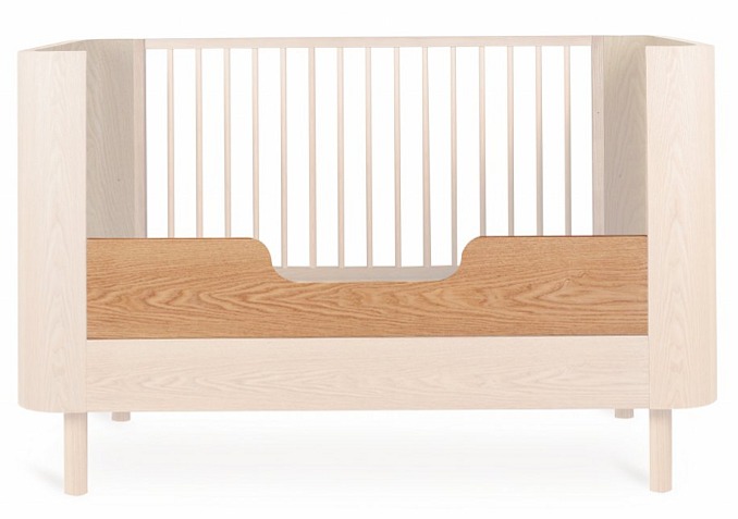 Quax drevená bezpečnostná zábrana Yume Natural Ash 140x70cm