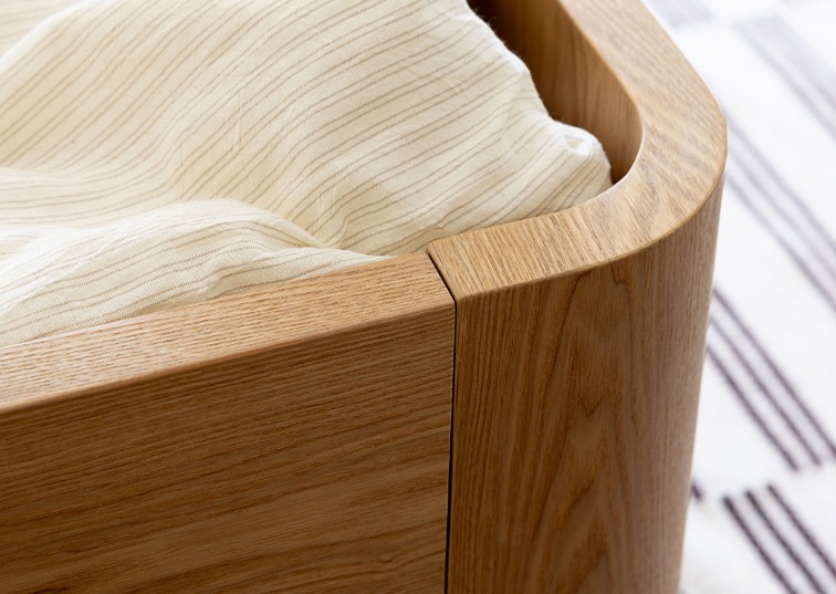 Quax junior sada na predĺženie postieľky Yume Natural Ash 170x70cm